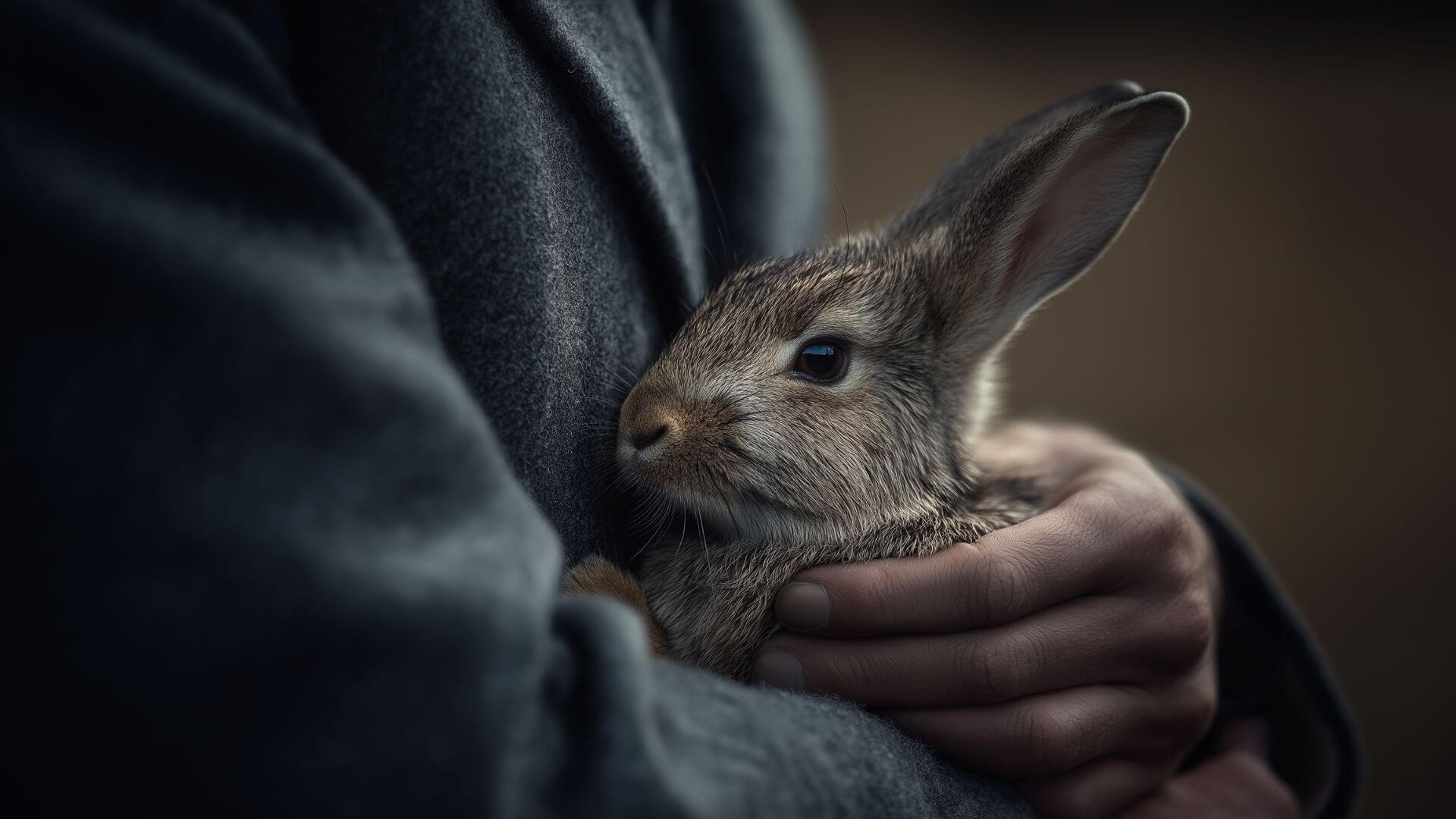 American rabbit available for adoption